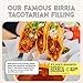 Tacotarian Plant Based Taco Meat Jackfruit, Beyond Meat & Tomatoes | Gluten Free Taco Filling with Rich Flavors | Pack of 6 - 60 oz (10 oz each) (Birria Lover)