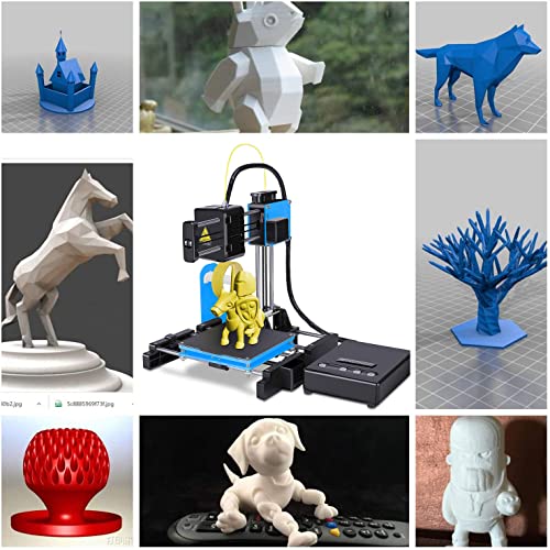 Easythreed X1 FDM Mini-3D-Drucker für Kinder und Anfänger, geräuscharmes, leises Motherboard, abnehmbare Bauplatte, kleine 3D-Druckmaschine, schnelle Erwärmung mit Test-PLA-Filament - Image 6