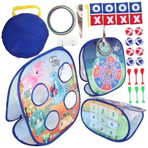 Jeu de de sacs de haricots avec cible pour extérieur