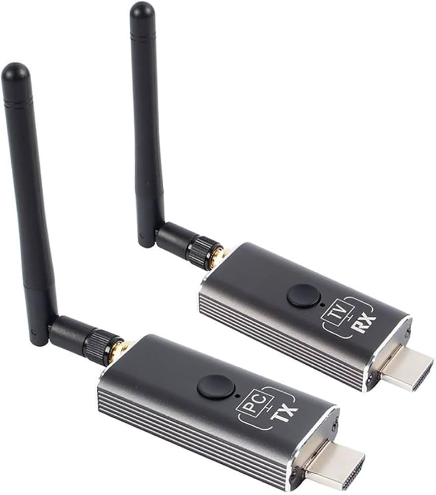 Wireless HDMI Transmitter and Receiver,150M/493FT Plug and Play,1080P Wireless HDMI Extender Kit Support 2.4GHz and 5GHz for Streaming Video from Laptop,Pc,TV Box to Monitor,TV,Projector EPL-WL084-image-32