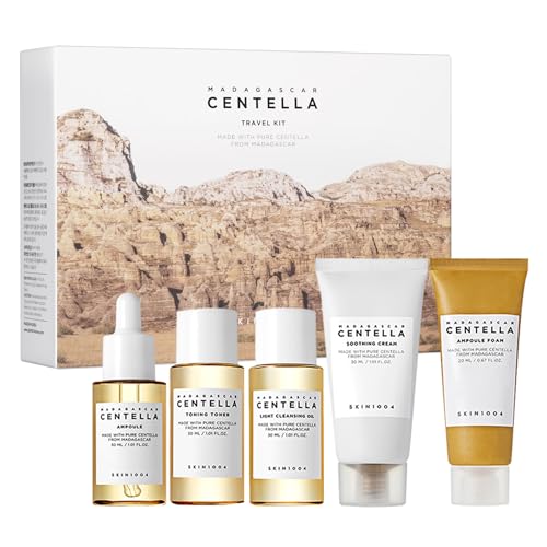 SKIN1004 センテラ トラベルキット / Centella Travel Kit / トナー、アンプルフォーム、ポイントリムーバー、アンプル、スージングクリームのサムネイル
