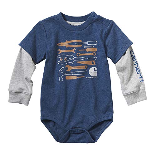 Image of Carhartt Baby Boys' Layered Bodysuit
