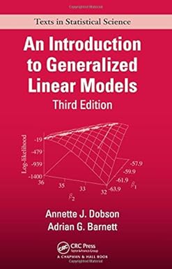 Amazon.com: An Introduction to Generalized Linear Models, Third Edition ...