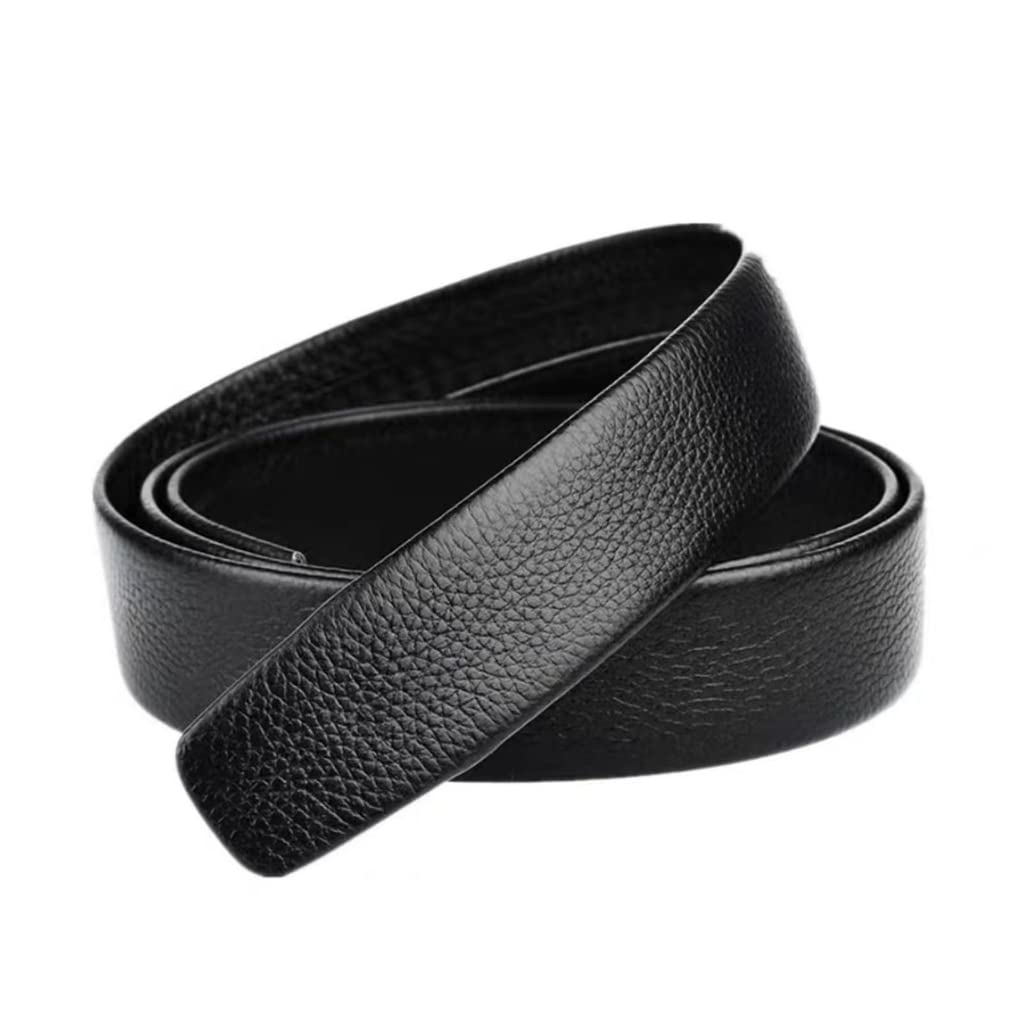 KADSXIYA No Buckle Belt Leather Belt Without Buckle For Men Men Waistband Pant Belt, As Derailed Discription, As derailed discription