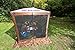 CLAM Pop Up Screen Tent, Outdoor Camping Gazebo Canopy, Traveler, 6' x 6', Brown