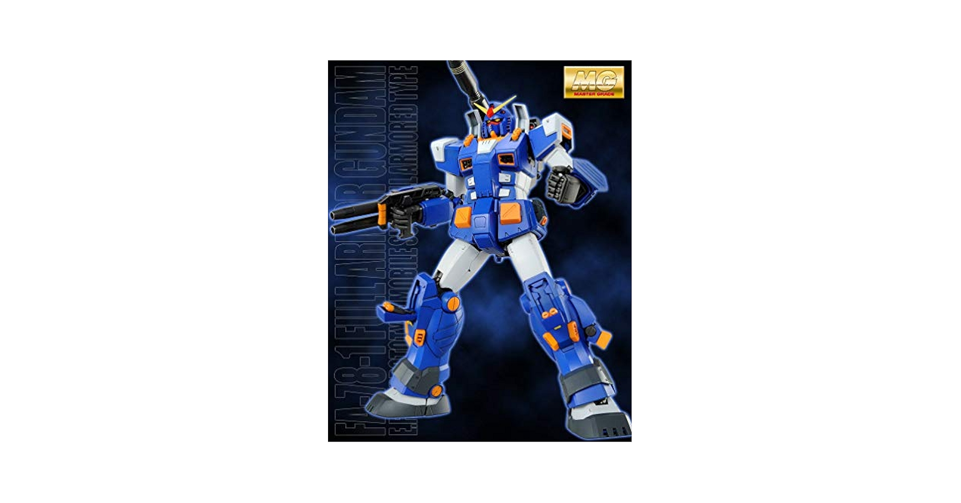 Amazon.com: Gundam MG 1/100 Full Armor Blue Color Ver. : Books