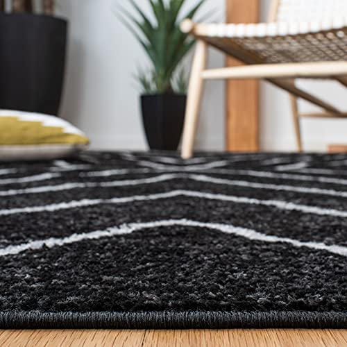 Tapete corredor SAFAVIEH 2'6" x 8' diseño geométrico miniatura 4