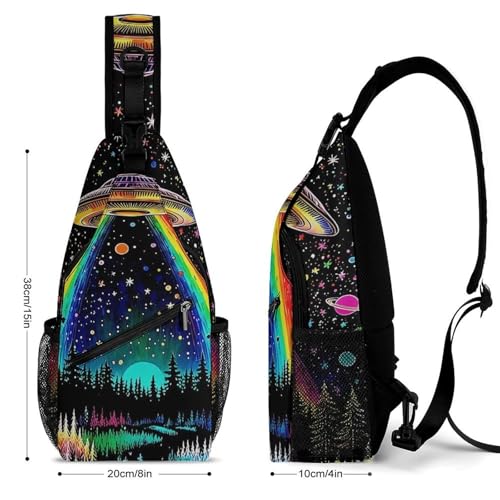 Mochila tipo sling unisex Supdreamc resistente y ligera miniatura 2