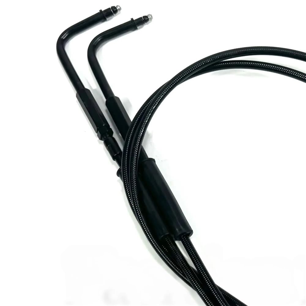 Accesorios para motocicleta, cables negros, Cable de acelerador para Sportster XL1200 883 para Dyna para Road King para Softail para Fat Boy