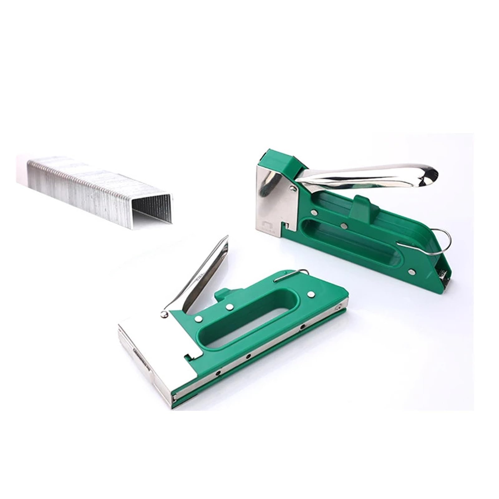 Zszywacz Ręczny Ręczny Pistolet Do Gwoździ O Dużej Wytrzymałości Zszywacz Meblowy Zszywki 10x8mm Do Zszywek Do Kadrowania Narzędzia Do Obróbki Drewna Tacker Do mocowania materiałów, dekoracji, stolark