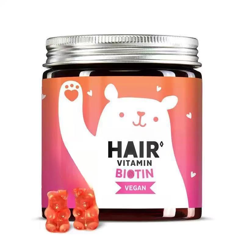 𝐁𝐢𝐨𝐭𝐢𝐧 𝐆𝐮𝐦𝐦𝐢𝐞𝐬 - per capelli, pelle e unghie, per una crescita più rapida dei capelli, unghie più forti e una pelle sana - Vegano