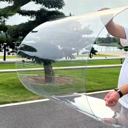 1mm Tejados Policarbonato Placas Transparente, 100cm Ancho Metacrilato Plancha para Techos, Lámina de Metraquilato para Exterior(100x200cm)