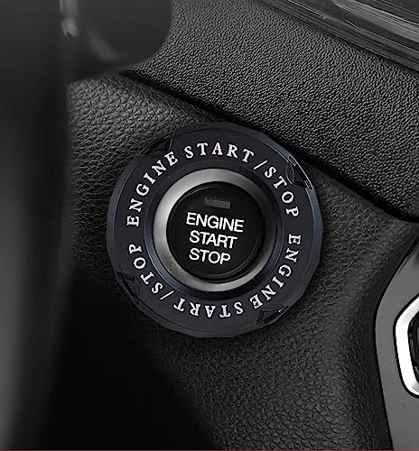 Image of Rotary Push Start Button Cover, Transformers Universal Car Engine Start Button Cover, Car Stickers Interior Decor, Car Accessories Motorcycle Ignition Key Switch Cover