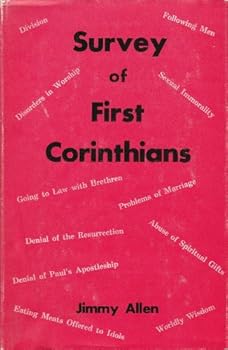 Hardcover Survey First Corinthians Book