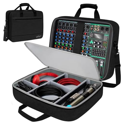 SNIGJAT Protective DJ Mixer Case