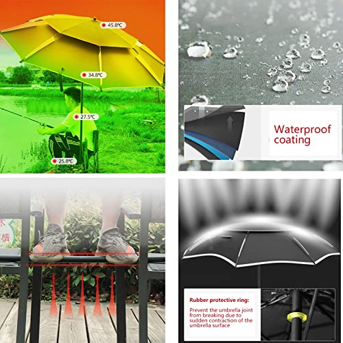 Parapluie de pêche outdoor imperméable pour vos sorties - 6