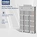 Wonderfactory S1 Fish Tank Filter Replacement Cartridge for S1 Smart Fish Tank, Internal Sponge Filtration Media Aquarium Accessories Physical Cleaning for Clear Water (Red & Gray Shipped Randomly)