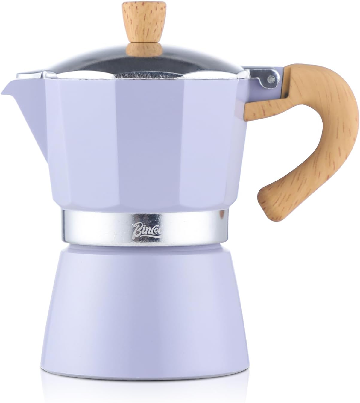 MORDEN MS Moka Pot Stovetop Espresso Maker 6 Cup Moka Pot 10 oz Italian Coffee