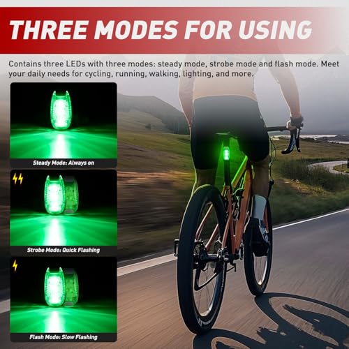 Lámpara LED Seguridad Nilight Verde 4 piezas miniatura 3