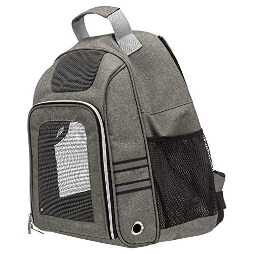 Trixie 28850 Rucksack Dan, 34 × 44 × 26 cm, grau