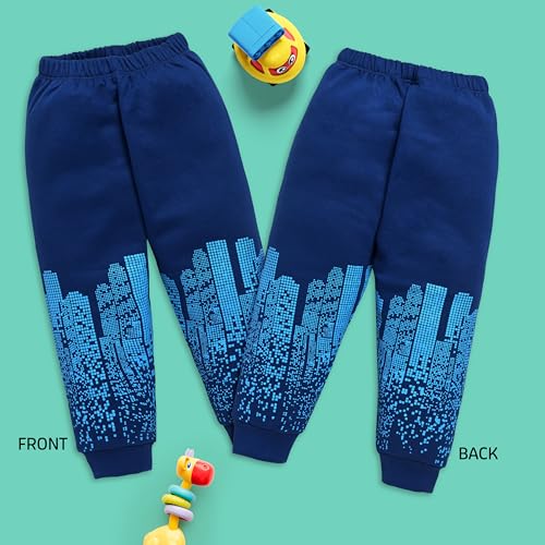 Image of LuvLap Baby Boys Full Sleeve Sweatshirt & Pyjama Set Pack of 1