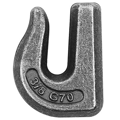 Robbor Grab Hook 3/8" Weld-On Chain Hook Heavy Duty Tow Hook G70 Forged Steel Tractor Hook 4Pk Weldable For Car, Truck,Suv, Rv,Utv,Tractors #TOP2