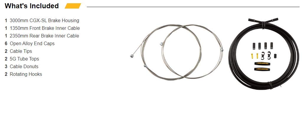 Tubo Guaina Curva Per Cavo Freno Bici Jagwire - Accessorio Sostituzione, Colore Argento