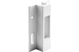 Prime-Line Extruded Aluminum Sliding Door Keeper for Hook Style Latch