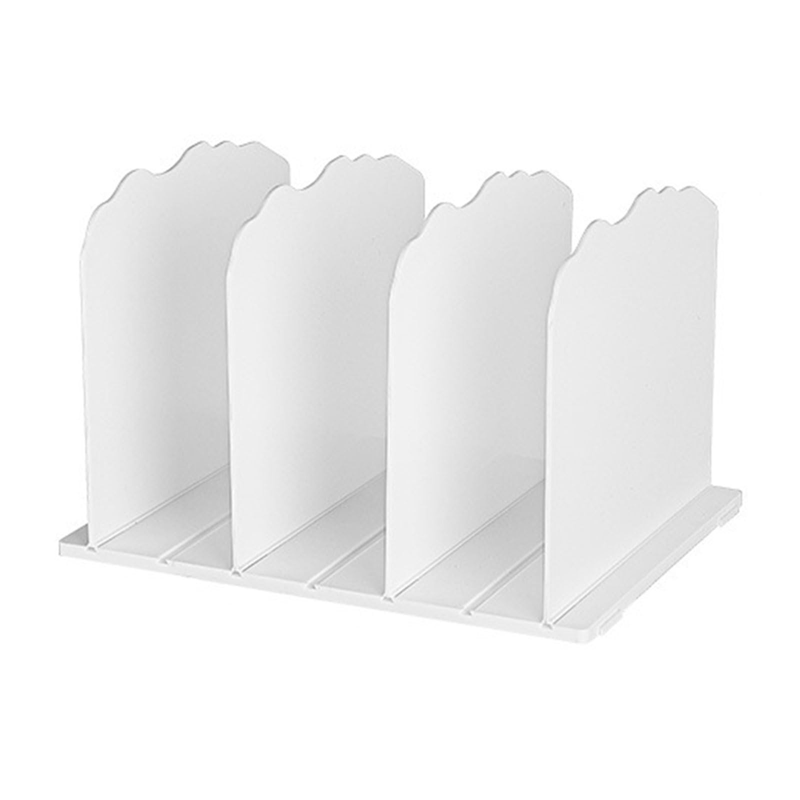 PANGBOER Bedroom Closet Shelf Dividers Stackable Bag Shelf Organizers Efficient Closet Division Bag Storage Holder Rack Organizers Divider
