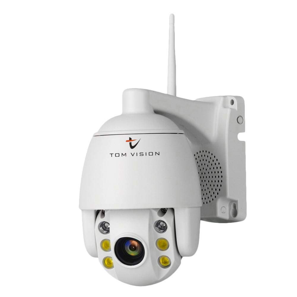 Tomvision Wireless Security Camera with Night Vision, 2.5 Inch WiFi 2 Million High-Definition Infrared Night Vision Surveillance Camera