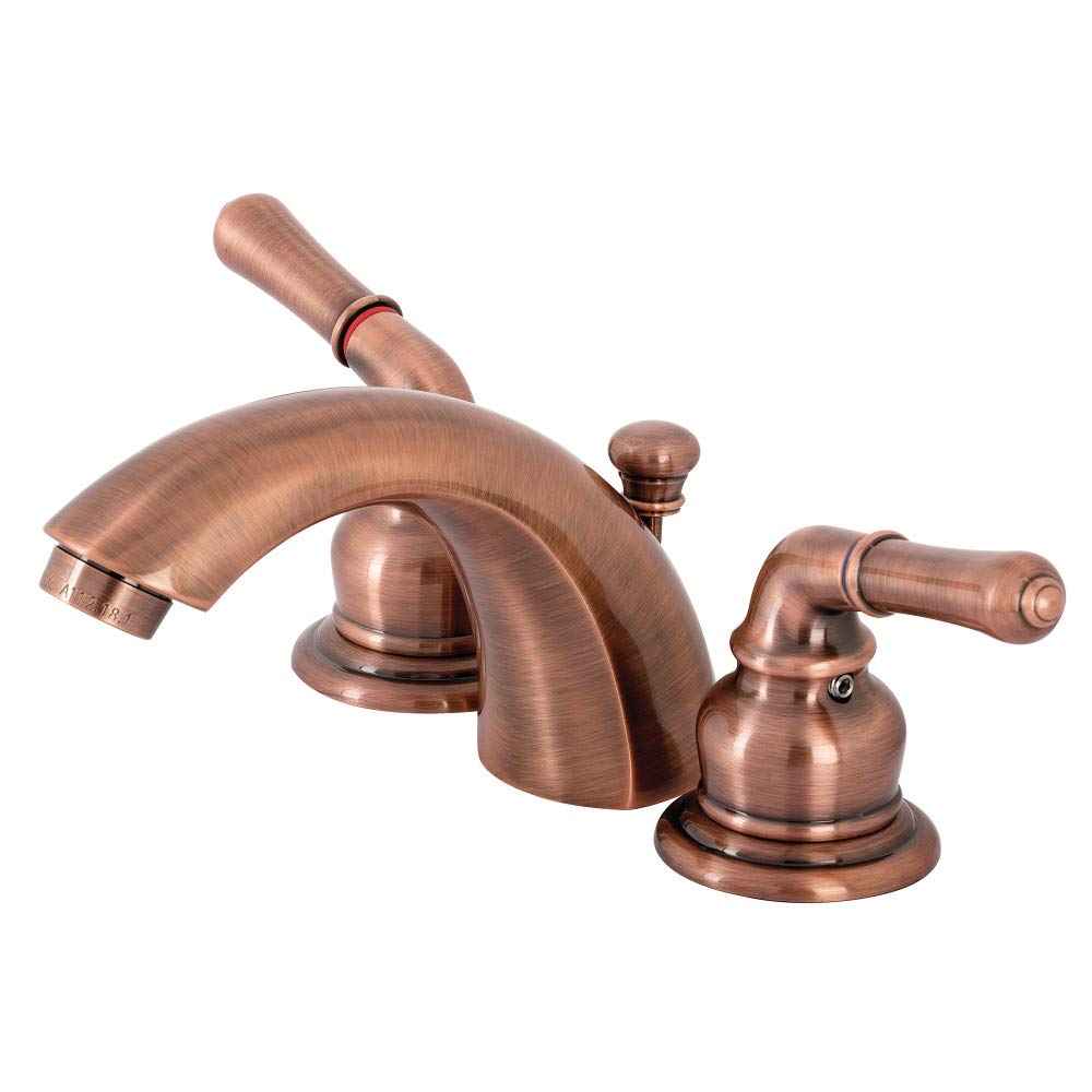 Robinet lave-mains KB956 Magellan Kingston Brass en cuivre antique pour salle de bain élégante