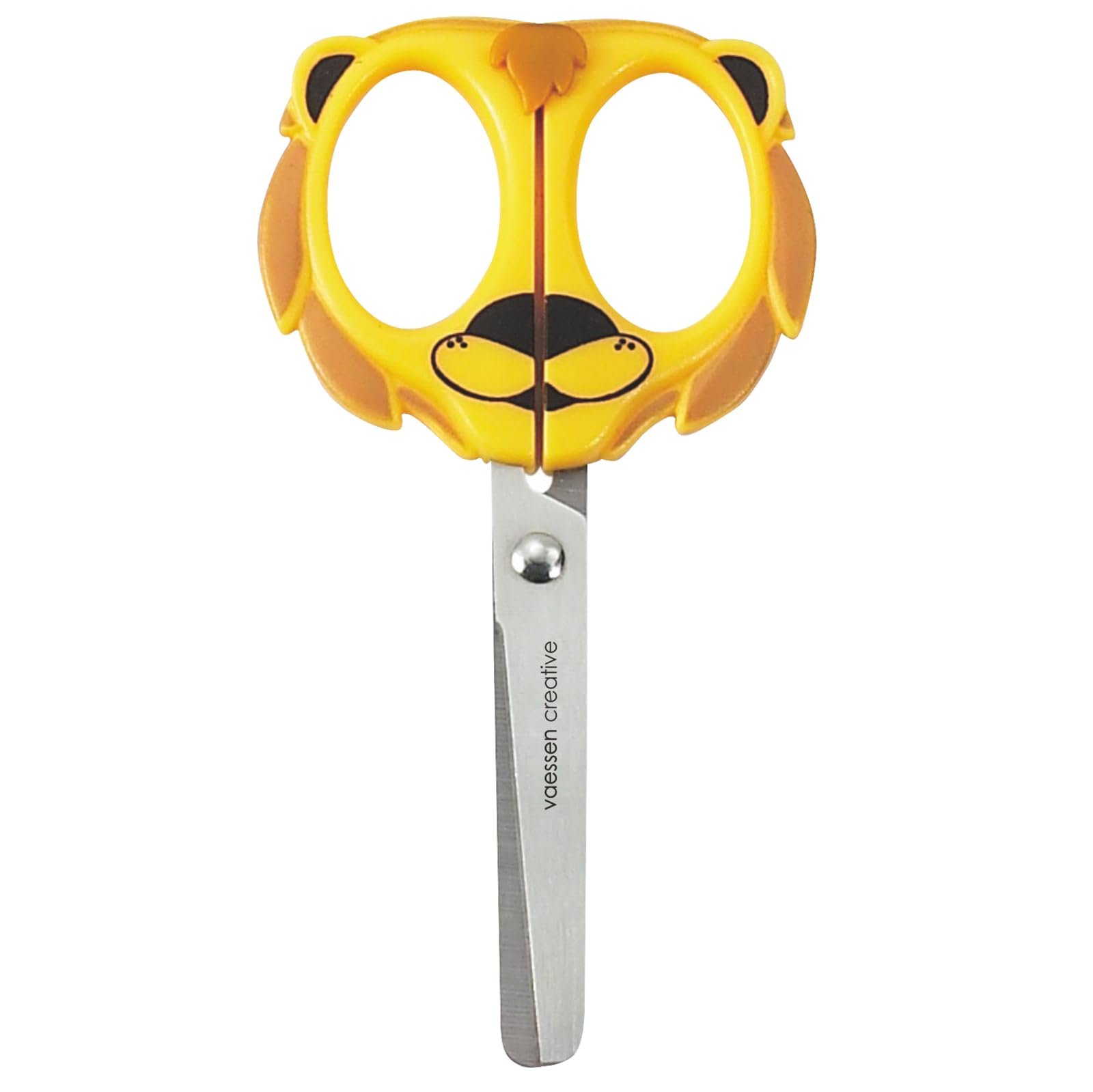 Vaessen Creative 70103-006 - Juego de tijeras infantiles (3 unidades, 12,7 cm, puntas redondeadas, para zurdos y diestros, proyectos de manualidades y hobby)