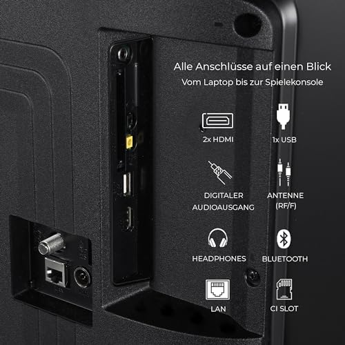 Toshiba 40 Zoll Fernseher Fire TV (Full HD, HDR, Smart TV, Triple-Tuner, Alexa Built-In, Bluetooth) 40LF3F63DAZ – Bild 4