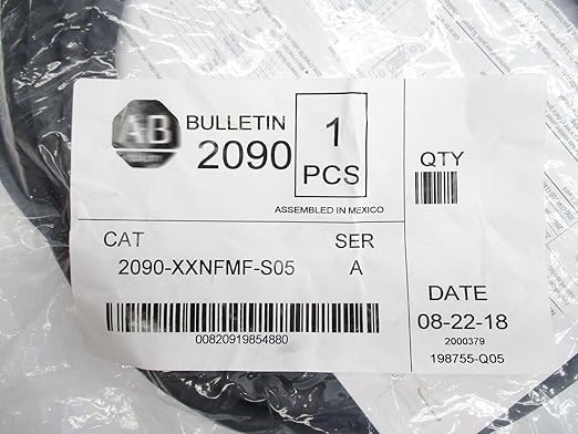 2090-XXNFMF-S05 Cable Feedback DIN Type 4 Connector Non-Flex Flying Lead 5M Sealed in Box 1 Year Warranty