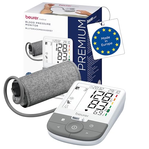 Beurer BM 53 Tensiómetro de brazo, fabricado en Europa, clínicamente validado, detección de AFib,...