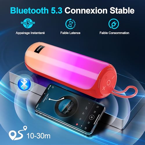 Enceinte Bluetooth étanche IPX7 pour ne plus manquer de batterie pendant vos fêtes - 7