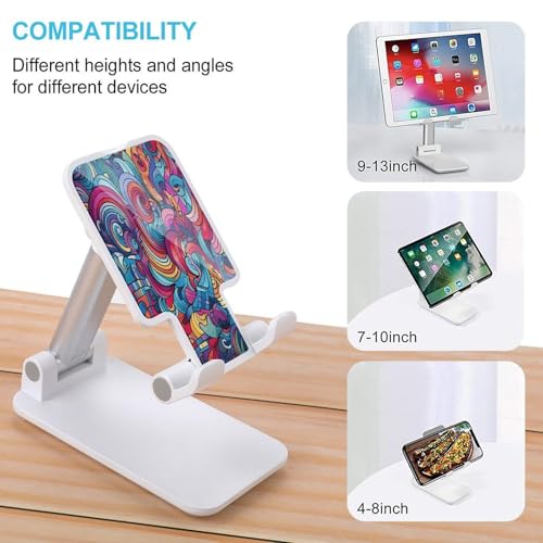 Support de téléphone portable pliable de bureau réglable universel - 3