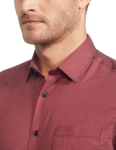 Image of blackberrys Solid Cotton Slim Fit Mens Work Wear Shirt (A21BB81R2NA21FN-P)