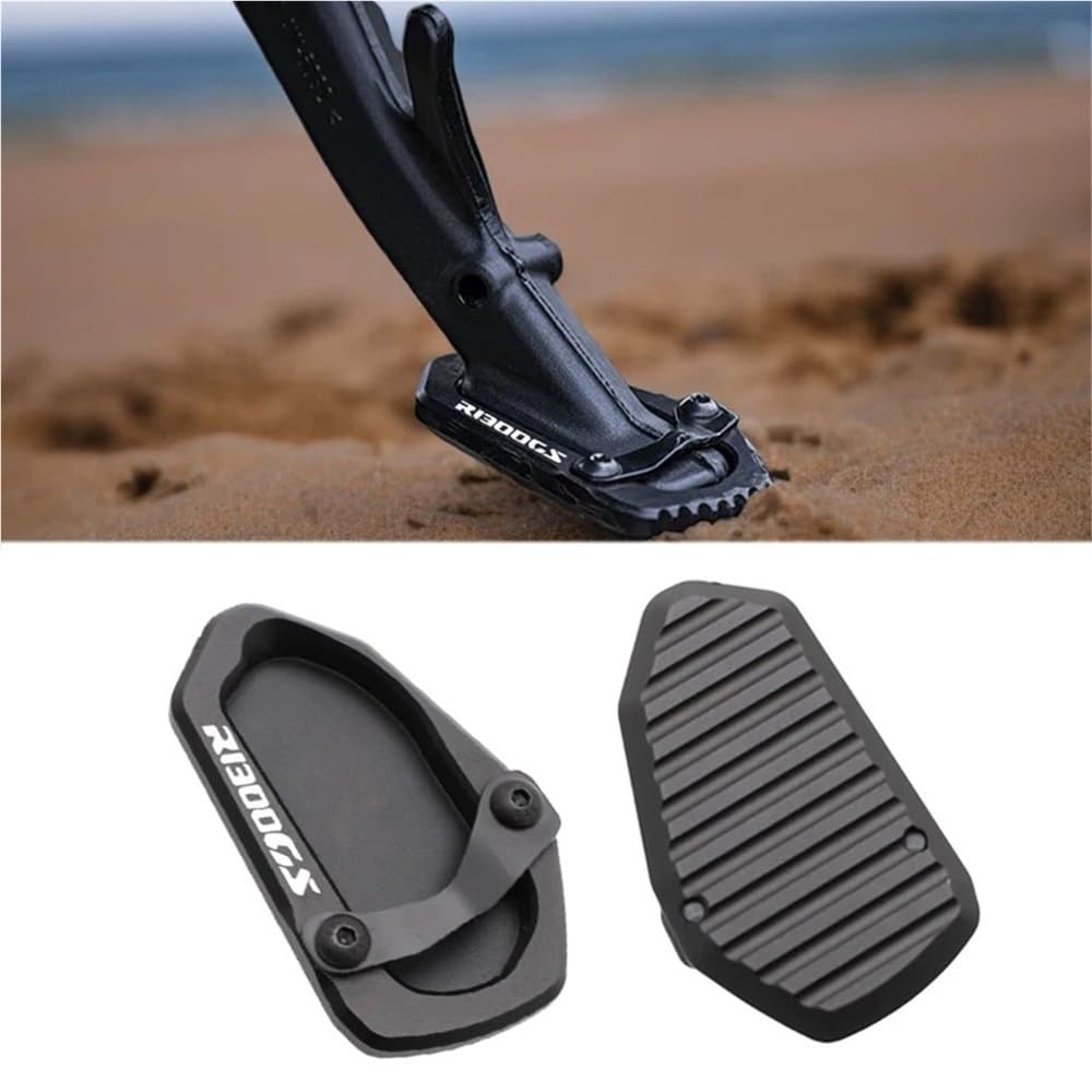 Piastra Estensione Cavalletto Per BMW R1300GS E Adventure 2023-2024 | Alluminio CNC - Blu - Foto 6