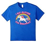 Unicorn T-shirt, I Eat Glitter For Breakfast, By Zany Brainy