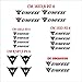 Set d'autocollants Dainese découpés individuellement Stickers compatibles Kit d'autocollants personnalisables Couleur