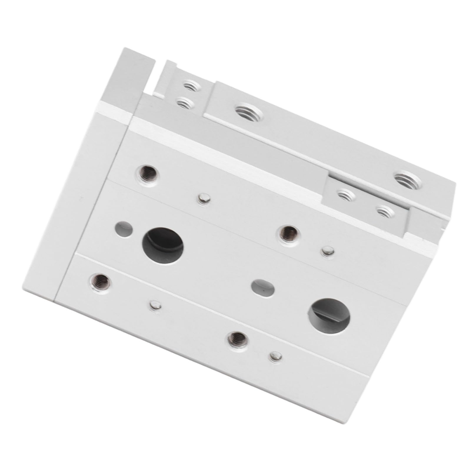 Cilindro de Aire Neumático, Cilindro de Mesa de Etapa Lineal de Aluminio, Cilindro de Mesa Lineal de Doble Acción Aleación Deslizante Mesa de Doble Acción Cilindro de Aire de