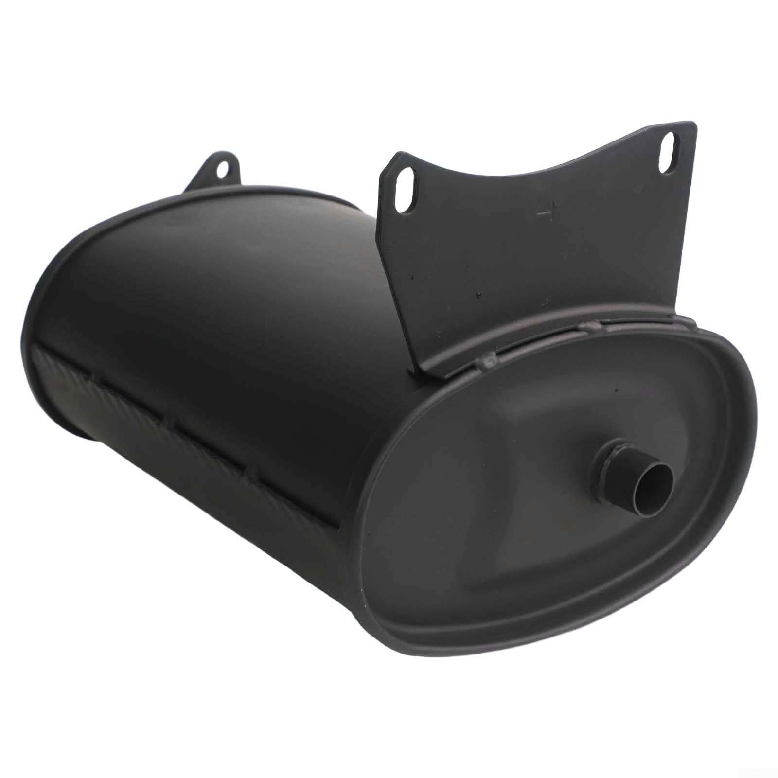 Silenciador generador de Metal Resistente para Honda GX340 GX390 y Predator 56170-56171 Negro de fácil Montaje Adecuado para Motores cortacésped de jardín