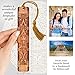 Aztec/Mayan Calendar Engraved Wooden Bookmark - Also Available with Personalization - Made in USA