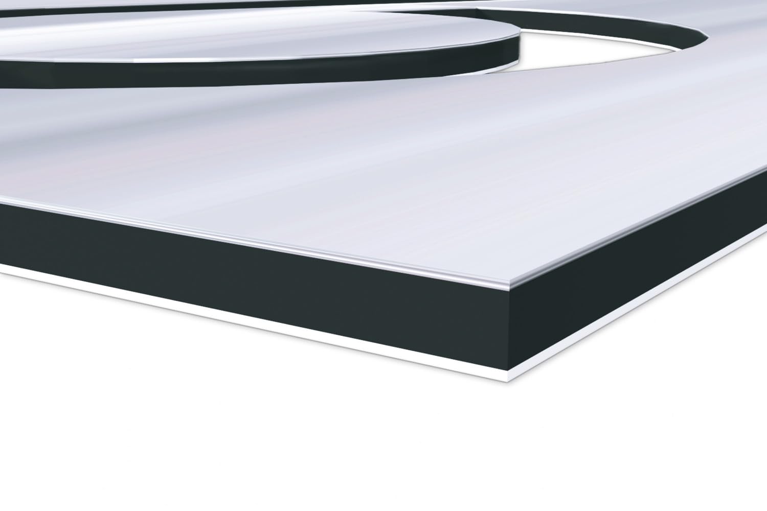 reflecto Sprühschablonen-Set Zahlen 0-9 – aus Aluverbund - wiederverwendbar
