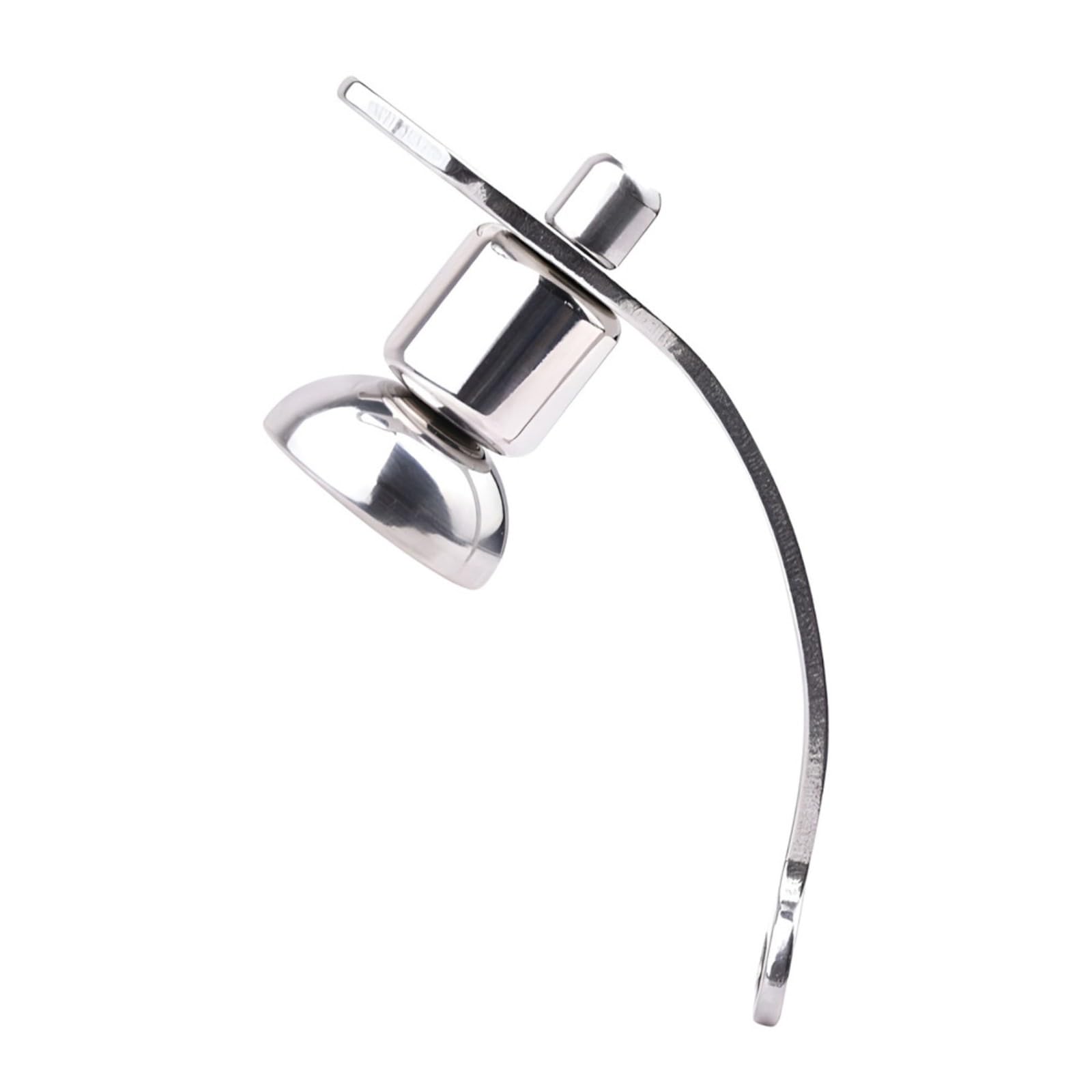 Chastity Cage Strap + Metal Negative Inverted Chastity Cage, Male Flat Chastity Cage, Cock Cage, BDSM Penis Exercise Restraints Male Sex Toys - A156 (): Black