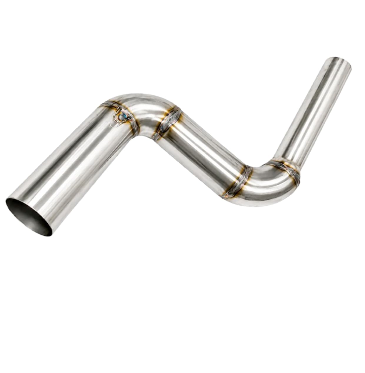 Turbo Racing Stainless Steel Exhaust Bend Pipe Compatible with Bajaj Pulsar NS200, RS200, AS200, NS160 & Dominar 400 | Heavy Duty Performance Header Pipe-image-27
