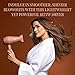 CHI 1875 Series Hair Dryer, Lightweight & Powerful Blow Dryer for Frizz-Free, Smooth & Shiny Hair, Adjustable Heat Settings, Mocha