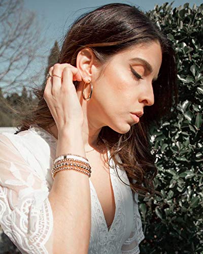 Silver Oval Hoop Earrings Hypoallergenic 14K Gold Plated Sterling Silver Lightweight Oval Hoop Earrings for Women Gilrs2