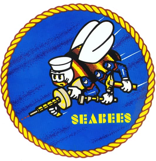 Mega Mug Cerámico 20 Oz US Navy Seabees miniatura 4